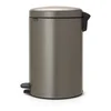 Šedý ocelový odpadkový koš 20 l NewIcon Brabantia