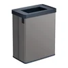 Šedý plastový odpadkový koš 54 l Verto Recycle Curver