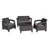 Šedý zahradní lounge set Bahamas pro 4 osoby od Keter