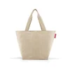 Shopper M Cord sand – taška přes rameno Reisenthel