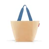 Shopper M Raffia modrá – taška Reisenthel