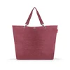 Shopper XL Twist bordó
