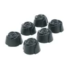 Silikonové formy na muffiny 6 ks Rose – Blomsterbergs