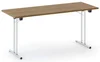 Skládací konferenční stůl 180x80 cm ořech