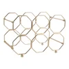 Skládací kovový držák na víno PT LIVING Honeycomb