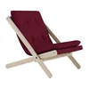 Skládací křeslo Karup Design Boogie Raw Bordeaux