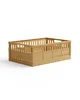 Skládací maxi přepravka Made Crate – fudge