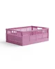 Skládací maxi přepravka Made Crate - soft fuchsiová