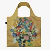 Skládací taška LOQI Vincent van Gogh – Zlatý květinový vzor