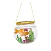 Skleněná vánoční koule Fish Bowl 8 cm
