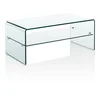 Skleněný konferenční stolek Cristal Evo 50x100 cm