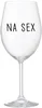 Sklenice na víno NA SEX 350 ml
