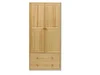 Skříň MUSALA – masiv borovice 84×180×45 cm