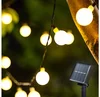 Solární LED řetěz Bubble 20 m 200 diod teplá bílá