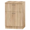 Spodní skříňka 60 cm s pracovní deskou – dub sonoma