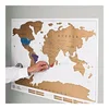 Stírací mapa světa 88x52 cm