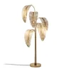 Stojací lampa WINTRE 5×E14, 71×157 cm, zlatá