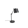 Stolní lampa Hajo s kovovým stínidlem