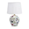 Stolní lampa Mansion s textilním stínidlem
