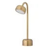 Stolní LED lampa Niko s kovovým stínidlem a stmíváním