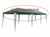 Střecha k altánu 3902-PE, bílá, 3 × 9 m