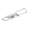 Stropní LED svítidlo Albany – Trio, stmívatelné, stříbrná, 28x100 cm