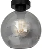 Stropní svítidlo Sofia - Černé, E27, 60W