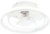 Stropní ventilátor s LED osvětlením 46,5 cm Kees