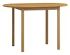 Stůl DASHEN 4, oválný 150×80 cm, borovice, olše