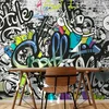 Stylové Graffiti Tapety - Moderní Městská Dekorace