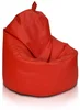 Stylový sedací vak Primabag Yoko v červené barvě