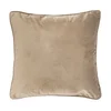 Světle béžový velvet polštář Tiseco Home Studio 45x45 cm