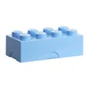 Světle modrý LEGO® svačinový box