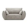 Světle šedé křeslo Vanda od Mazzini Sofas