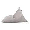 Světle šedý manšestrový sedací vak Razzmatazz