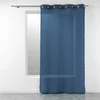Tmavě modrá záclona Telma 140x240 cm