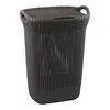 Tmavě šedý koš na prádlo Curver Knit Hamper 57 l
