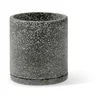 Tmavě šedý květináč Bonami Selection Terrazzo, 34 cm