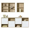TV sestava Mistral dub bílý a přírodní 176x61 cm