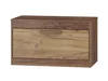 TV stolek GATTON s dvířky – craft tobaco / craft zlatý, 5 let záruka