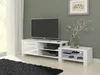 TV stolek MOLONG – bílý lesk, 160 cm, záruka 5 let