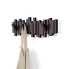 Umbra Sticks sklápěný nástěnný věšák, espresso