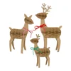 Vánoční figurky Reindeer Family 3ks