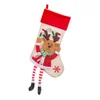 Vánoční punčocha Reindeer z látky