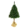 Vánoční stromek 220 cm zelený s plastovým stojanem