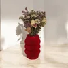 Váza Pulea oranžovo-červená