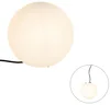 Venkovní LED lampa Nura bílá 25 cm IP65