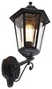Venkovní nástěnná LED lampa Havana Up černá IP44