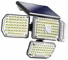 Venkovní solární LED reflektor IMMAX CLOVER s PIR čidlem a více režimy