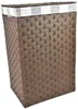 Vingo Koš na prádlo hnědý 36x26x58 cm